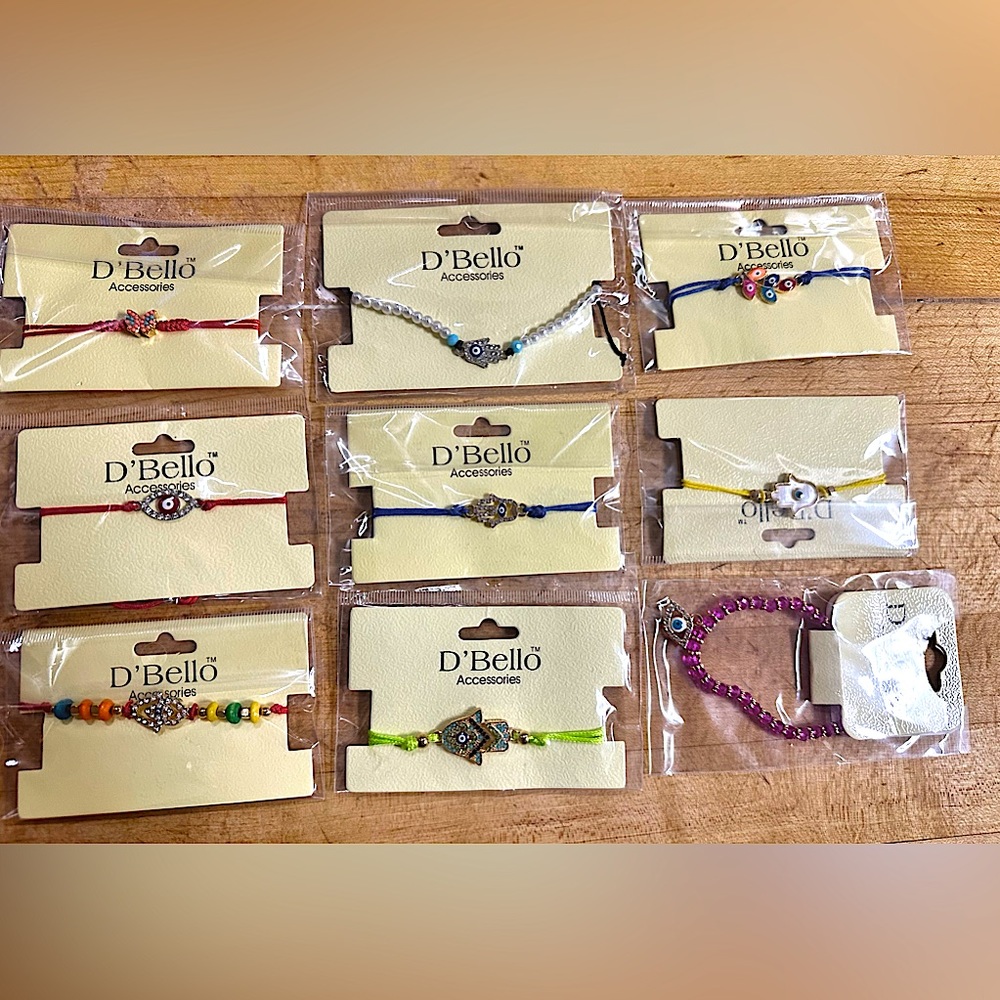 Brand new devil eyes bracelets for kids and adults.